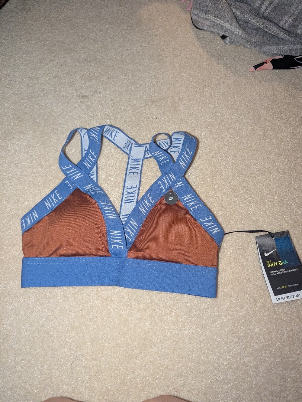 Nwt Nike Dri-fit Training Bra Women's SZ XS Light Support